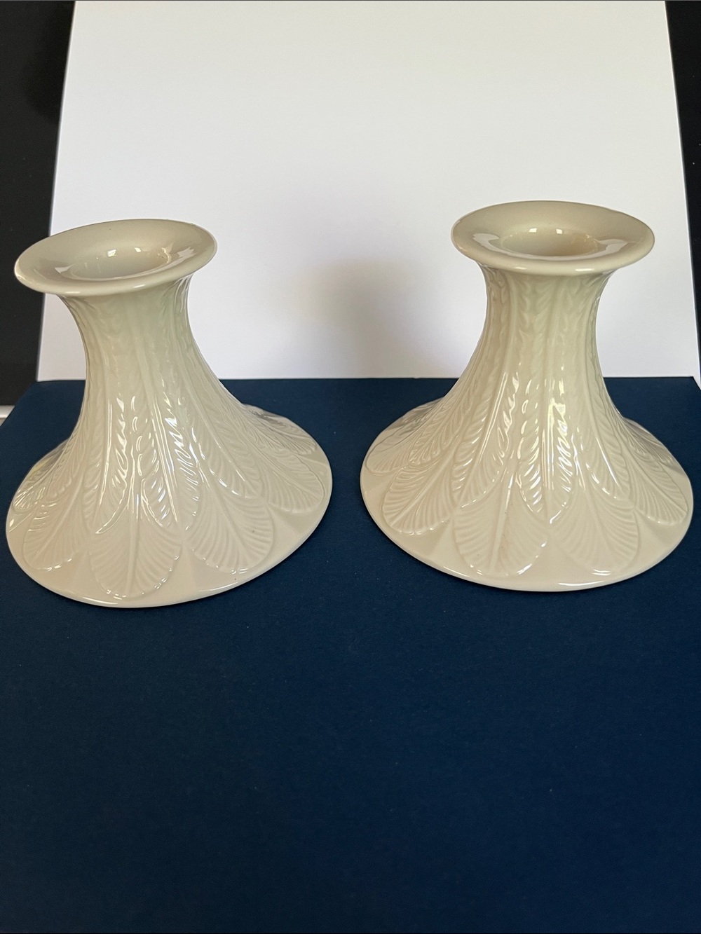 Wow! Set of 2 Lenox candle holders $15